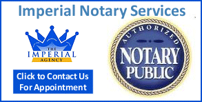 click for Notary appointments and information